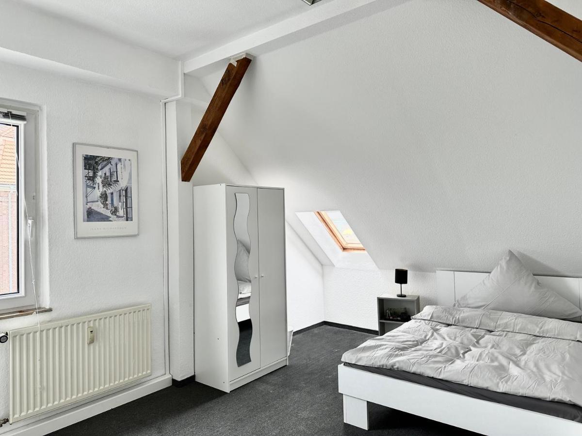 Ferienwohnung Flaming House Bitterfeld Buitenkant foto